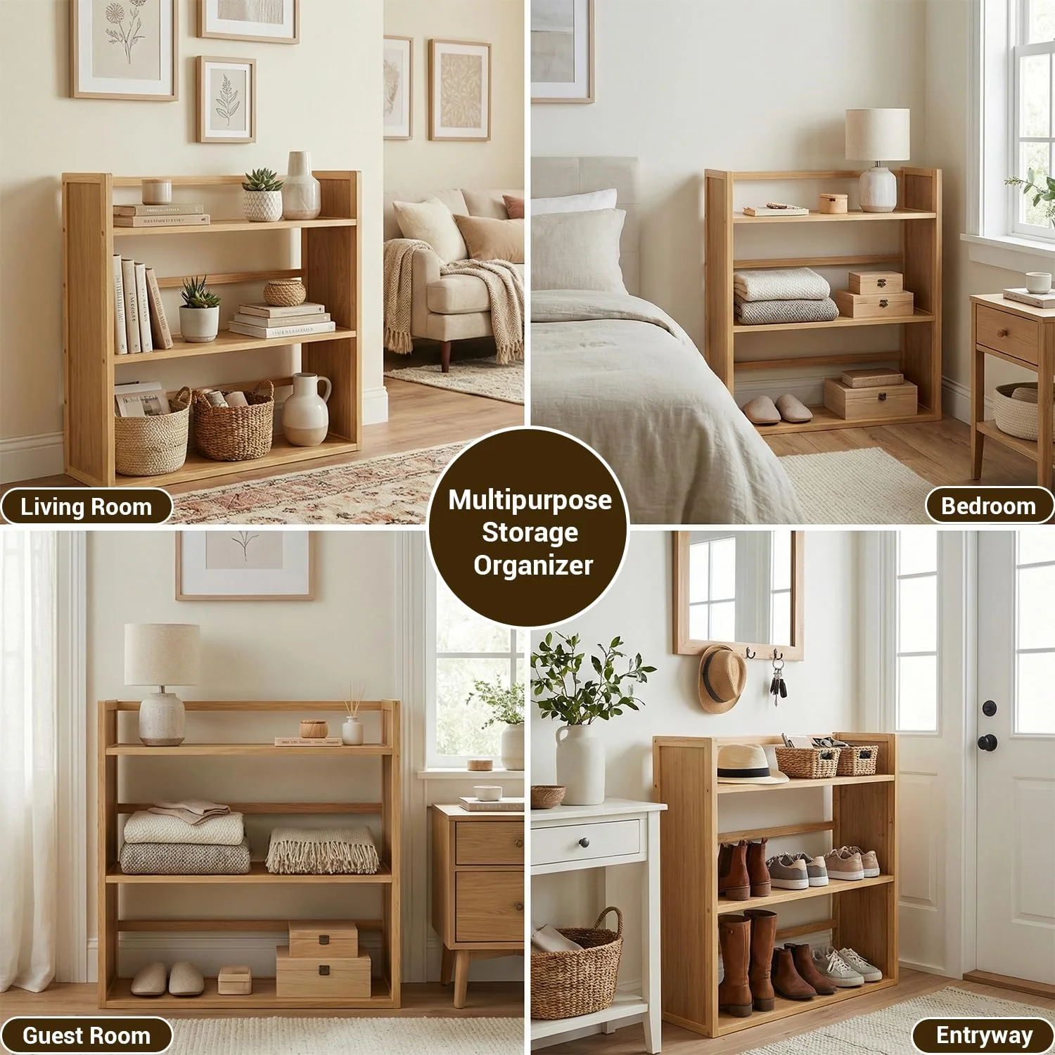 Lukzer 3-Layer Multipurpose Storage Organizer & Display Stand - Image 7