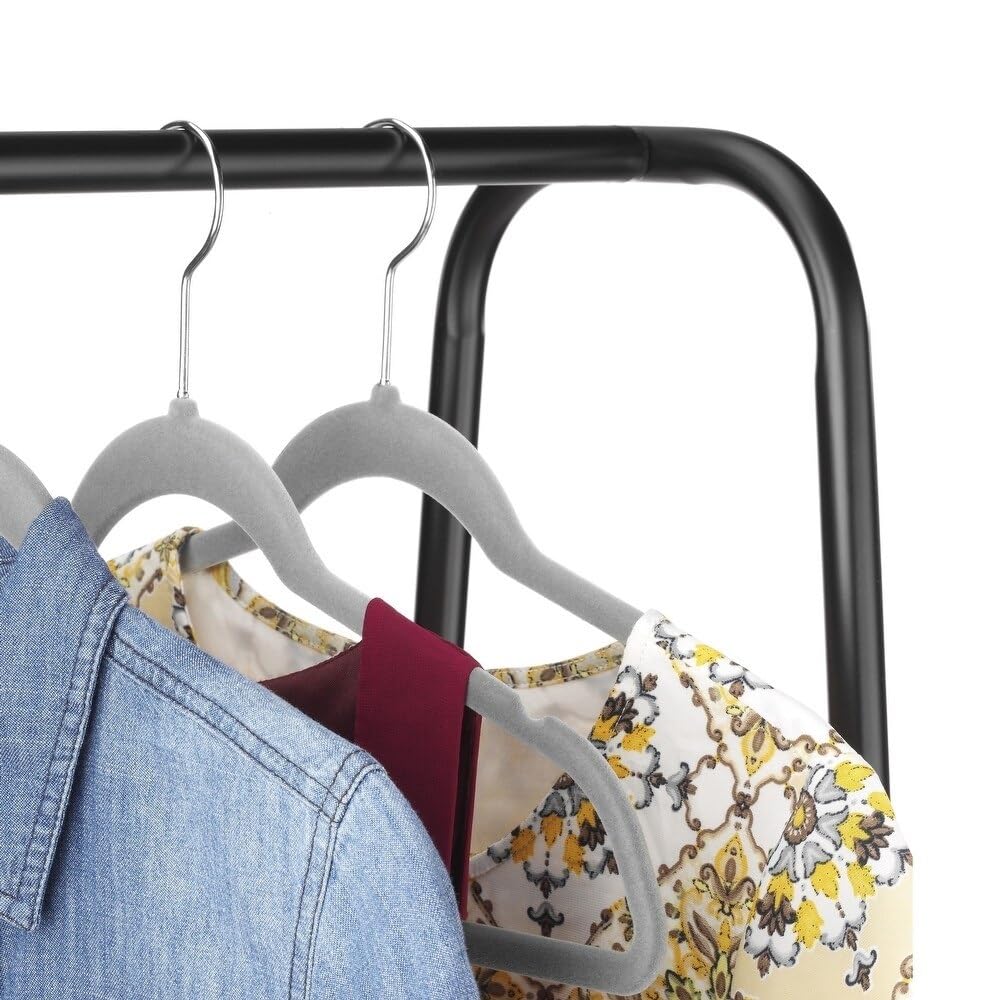 Metal Clothes Rack - Multi-Purpose Portable Garment Organizer Stand 5+1 Layer Rail with Storage Rack (A-Style/150x100x39.5cm) - Image 4